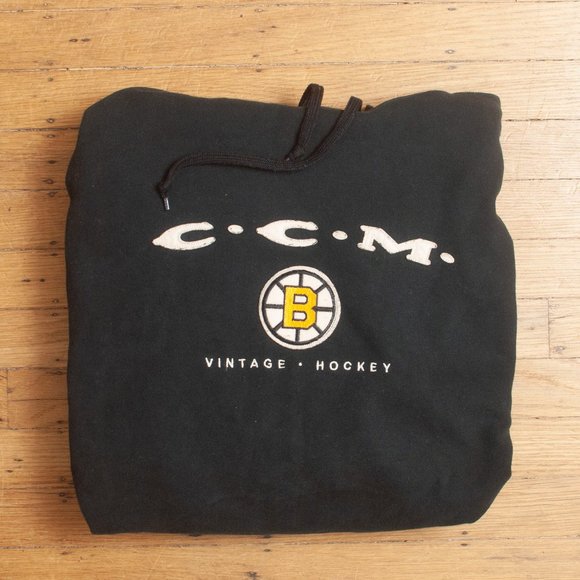 CCM Other - Boston Bruins Hockey Vintage CCM Pullover Hoodie
